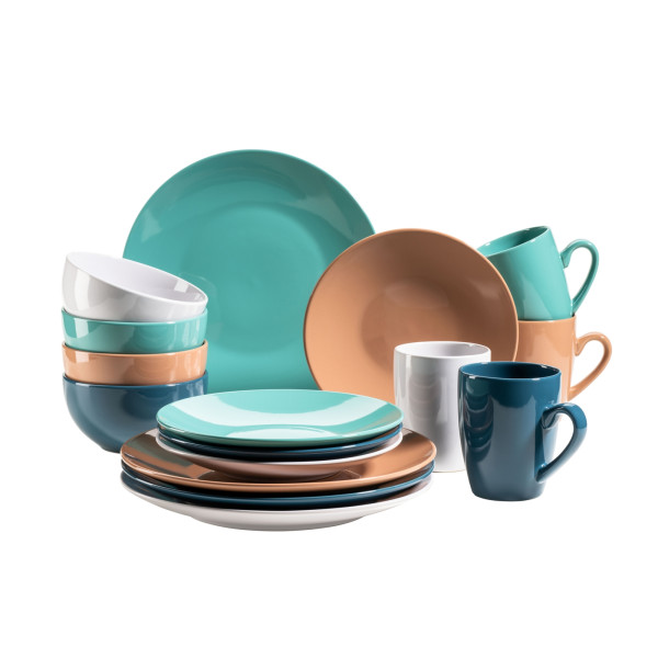 Kombiset 16-tlg. 4 fbg. sort. EARTH PAINT