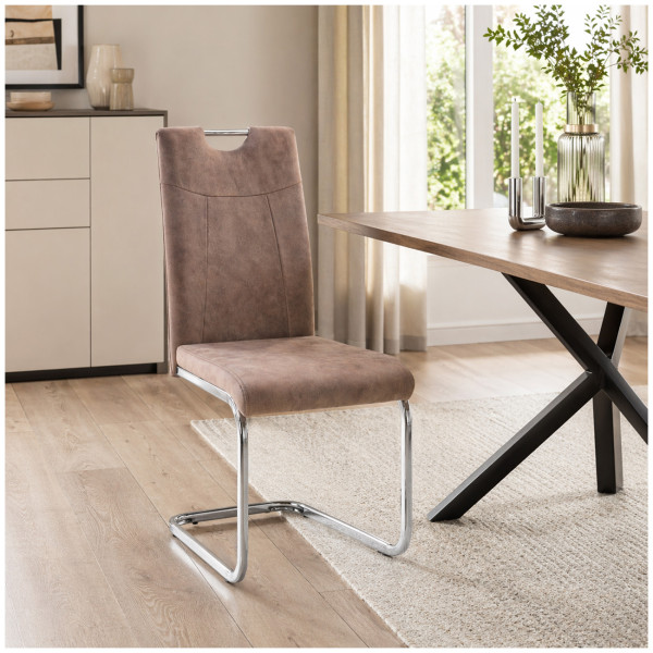 Schwingstuhl KellyC Braun