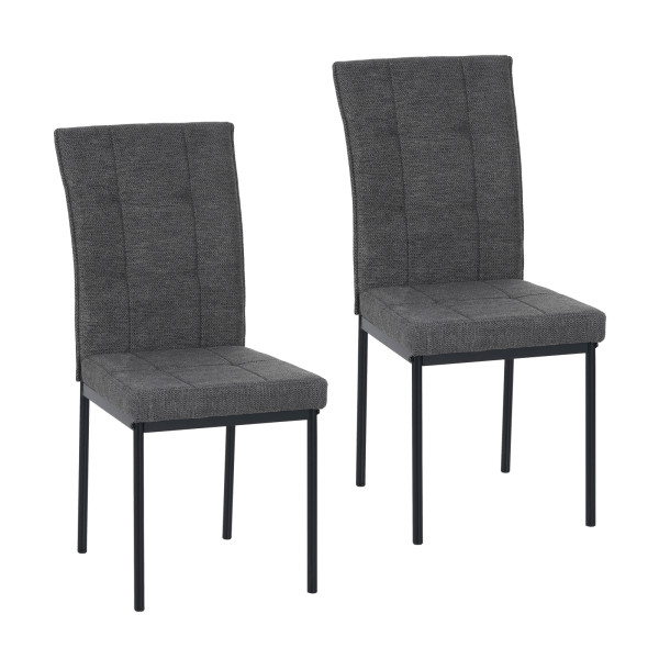 HTI-Living Matthew Grau 2er-Set Stuhl