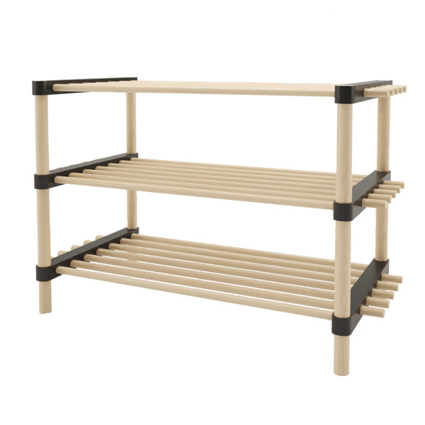 Patentiertes Mehrzweckregal mit 3 Böden