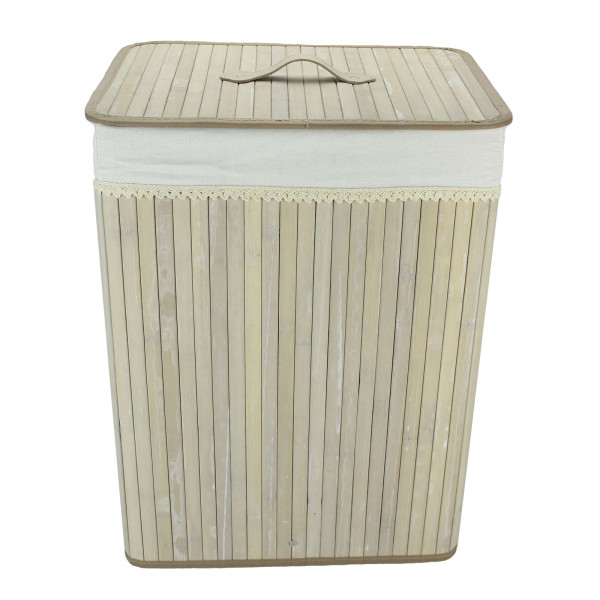 Wäschekorb Maisie natur hell