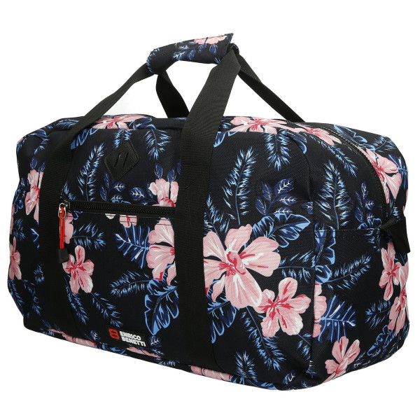 mit Blumendruck Weekender