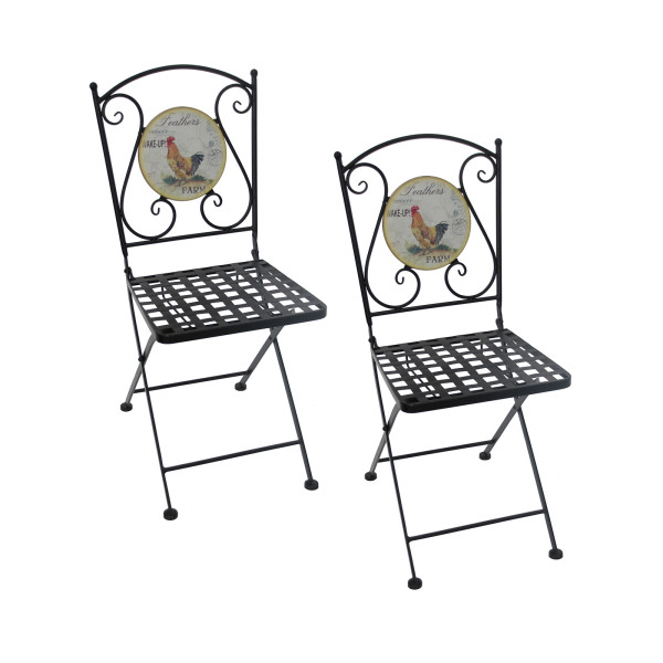 Gartenstuhl Celia "Hahn" 2er Set