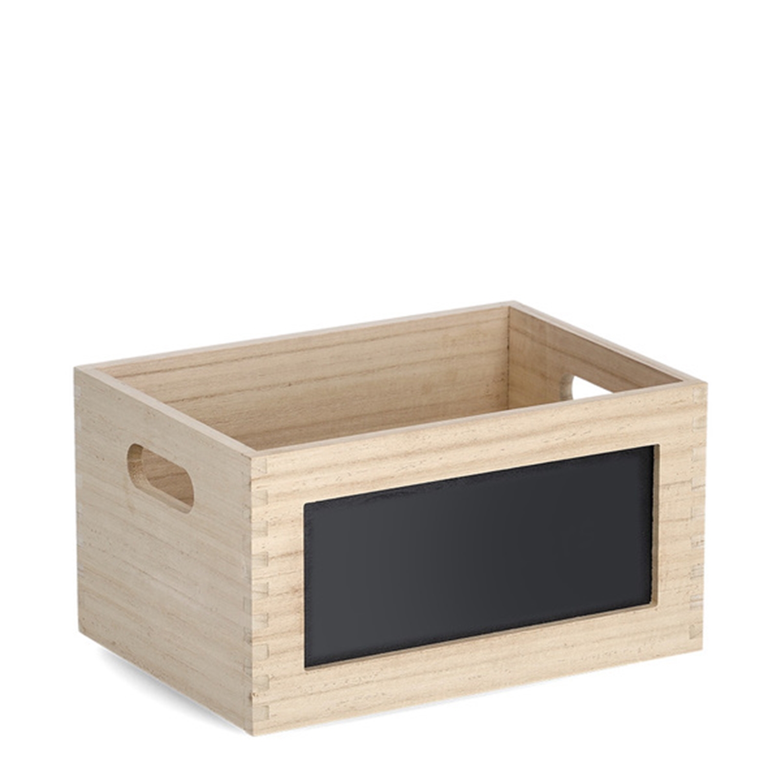 ZELLER Present Holz Allzweckkiste mit Tafel | Aufbewahrungsboxen & Körbe |  Ordnung- & Aufbewahrung | Accessoires | Neuetischkultur