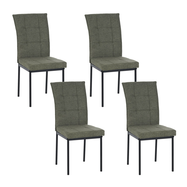 Stuhl Matthew grün 4er