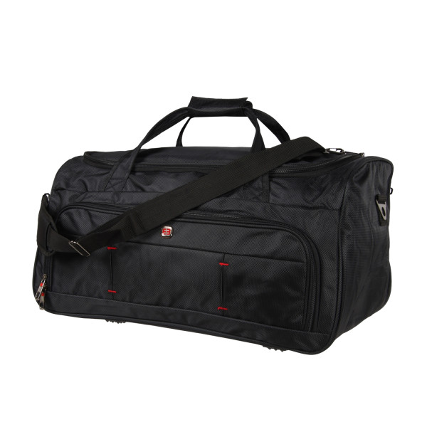 Reise-/sporttasche 56cm Polyester 001 Schwarz