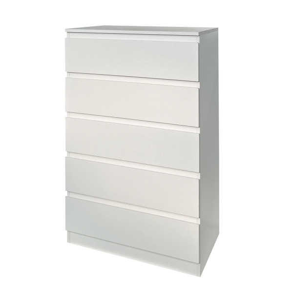 Kommode Thekla 5 Schubladen weiß
