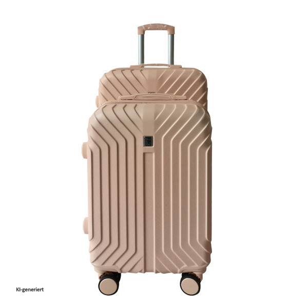 Kofferset Mabell 2-teilig Pink