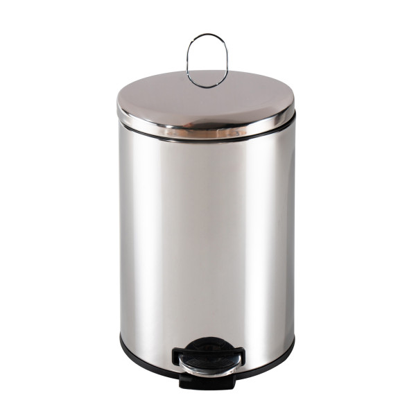 Treteimer Jannik 12L Silber