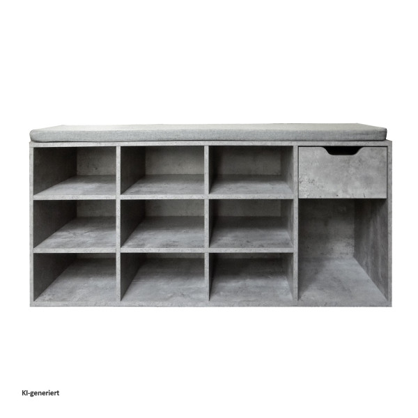 Schuhbank Lisa Beton