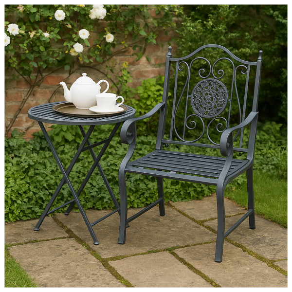 HTI-Line Valentine Garden Gartenstuhl mit Armlehnen