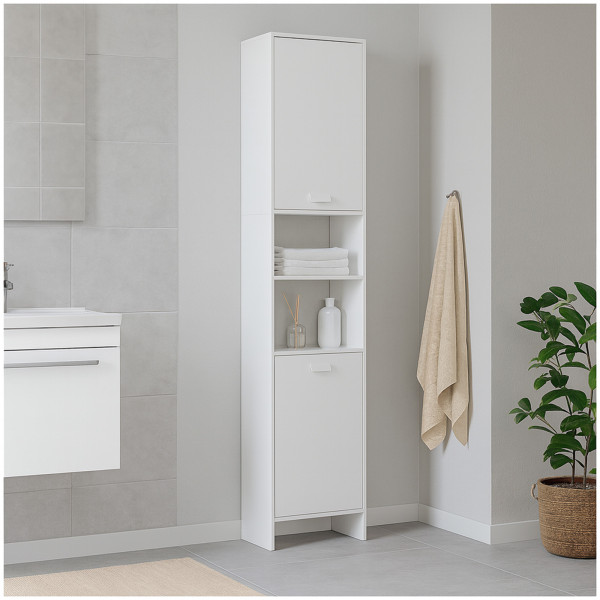 HTI-Living Stauraumschrank mit Türen und Fächern Hochschrank Badschrank