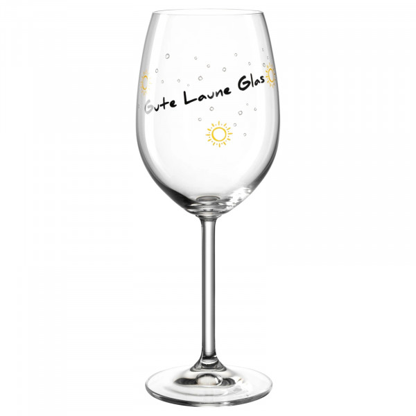 Leonardo PRESENTE Weinglas 460 ml 'Gute Laune Glas' 1 Stück
