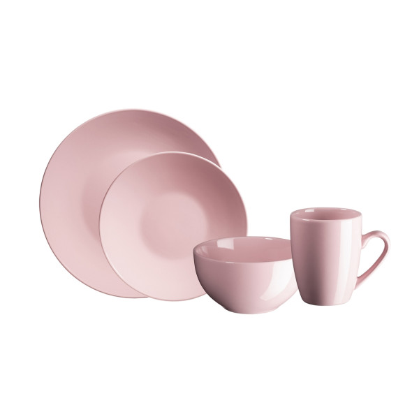 neuetischkultur Pastell Selection Rosa Kombiservice 16-teilig