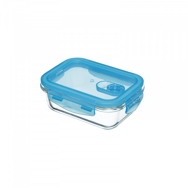 neuetischkultur Pure Seal Vorratsbehälter Glas, luftdichter Kunststoffdeckel