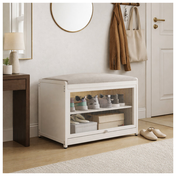 Schuhbank Pawel beige