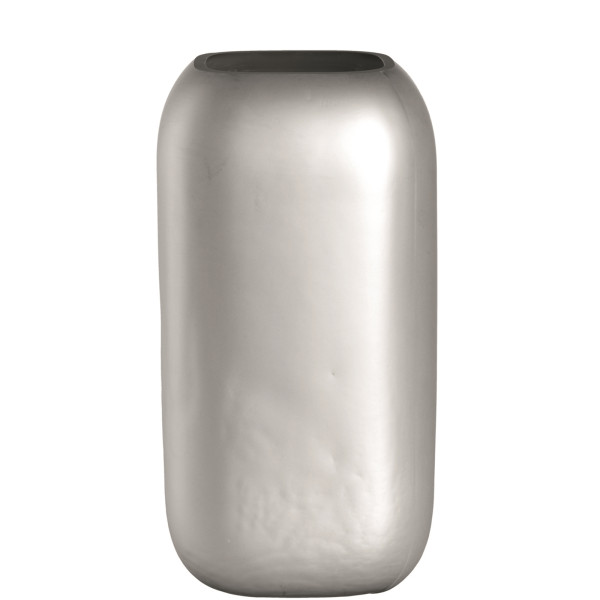 Vase 28x15 silber matt Neve