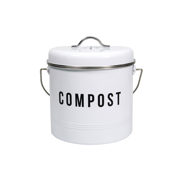Kompostdose Sieglinde Weiß