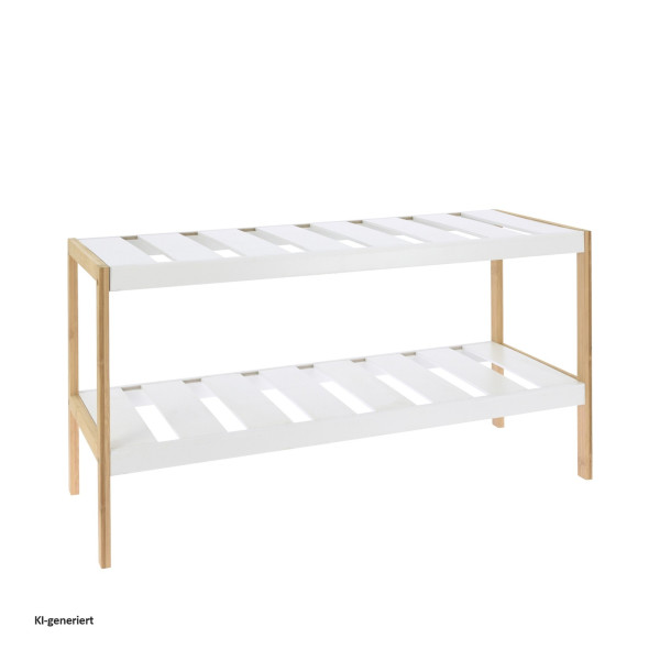 SCHUHREGAL 70X26X36CM HOLZ