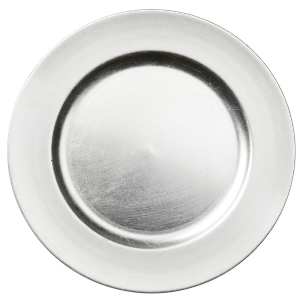 HTI-Living Ø 33 cm Dekoteller Silber