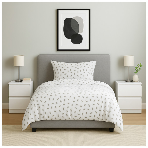 Nachtschrank Kenji weiß 2er-Set