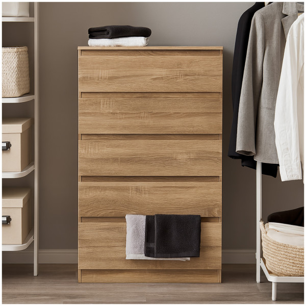 Kommode Thekla 5 Schubladen Sonoma