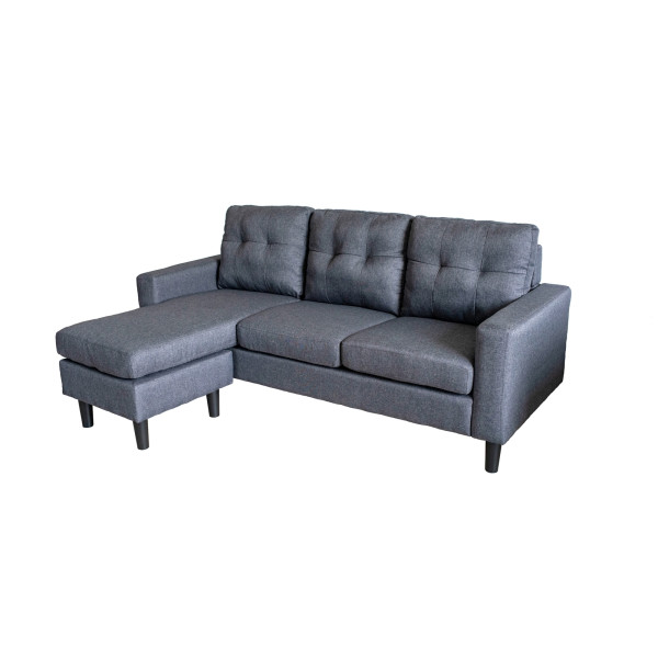 HTI-Living Reva Grau Ecksofa