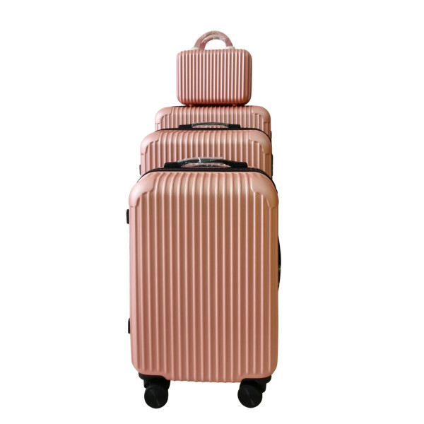 Kofferset Frenzi 4-teilig Rose Gold