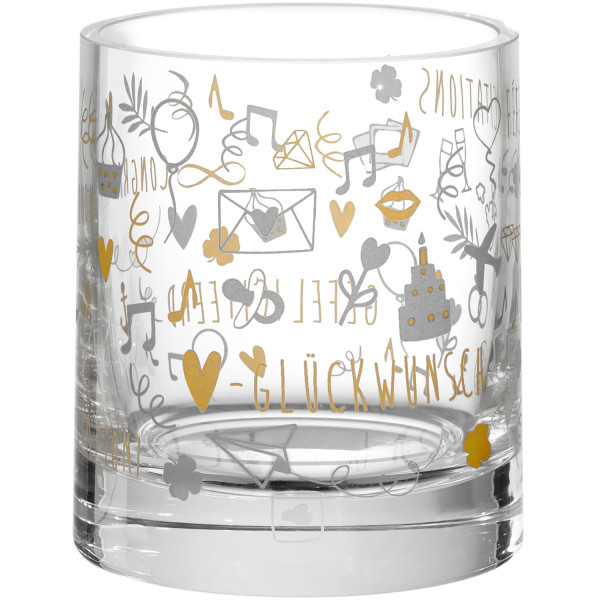 Tischlicht Emozione Glückwunsch