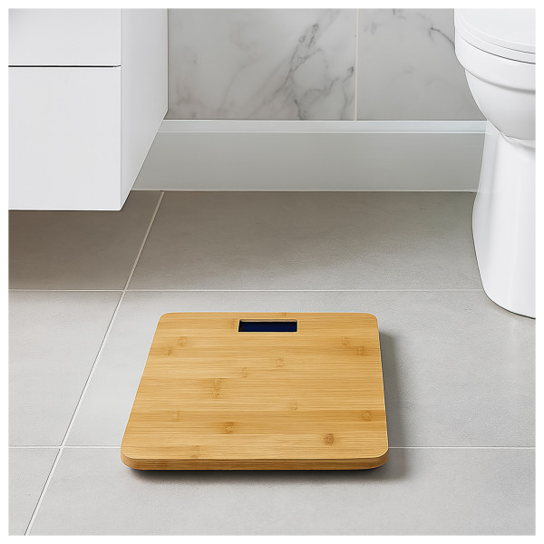 Personenwaage Agosta14 Bambus / Plastik