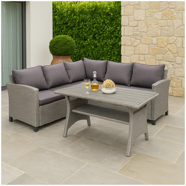 HTI-Living Alexandria Outdoor Sofa mit Tisch