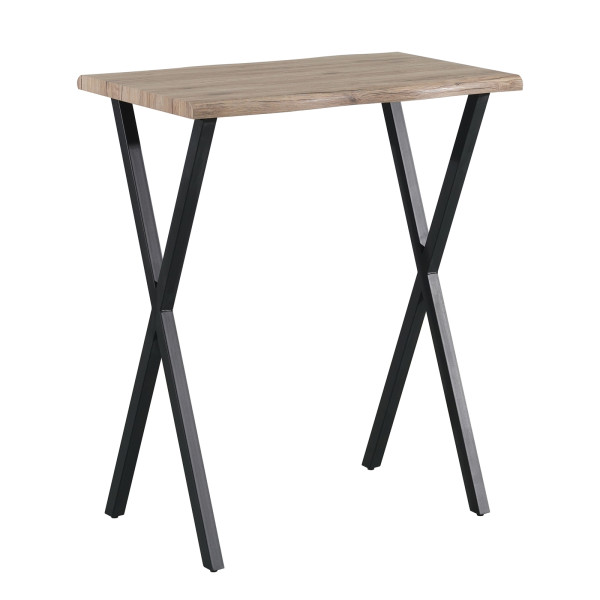 Bartisch Alrik mit Wellenkante Sonoma