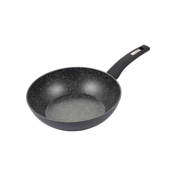 Wok R 28cm Marble Black