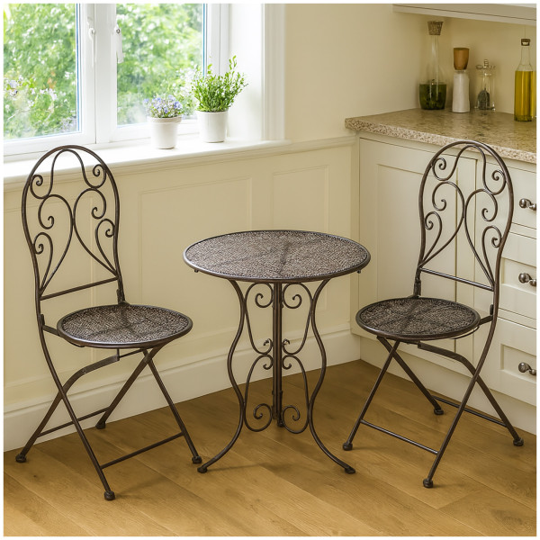 Tischgruppe Lani Braun als Küchenmöbel