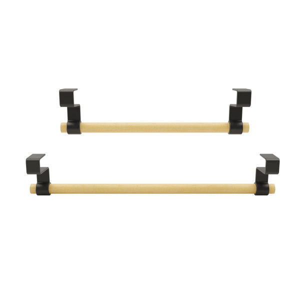 Türhänger 2er Set SEOWOOD, Kiefernholz/Kunststoff