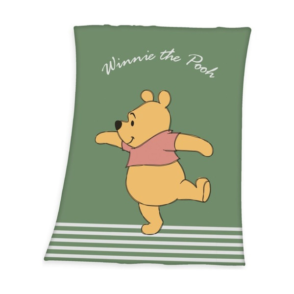 HTI-Living Winnie Pooh Boy Decke 75 x 100 cm