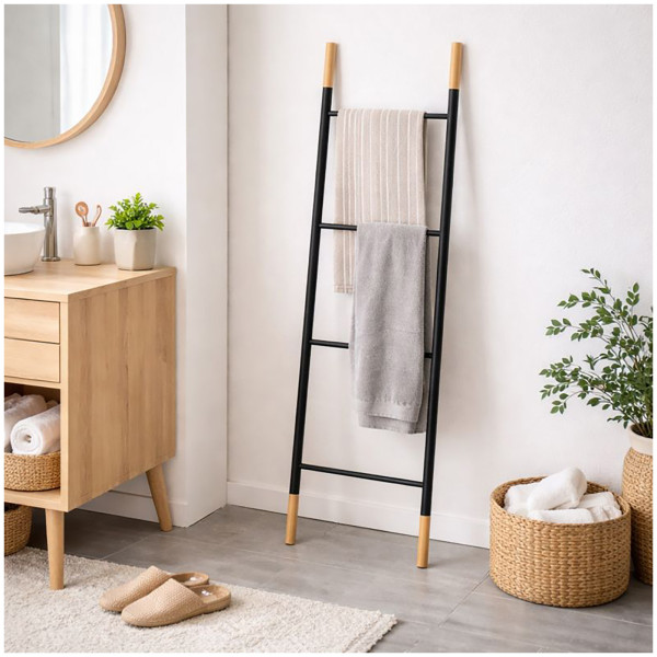 Handtuchleiter Bambus