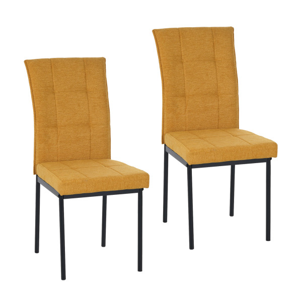 Stuhl Matthew gelb 2er