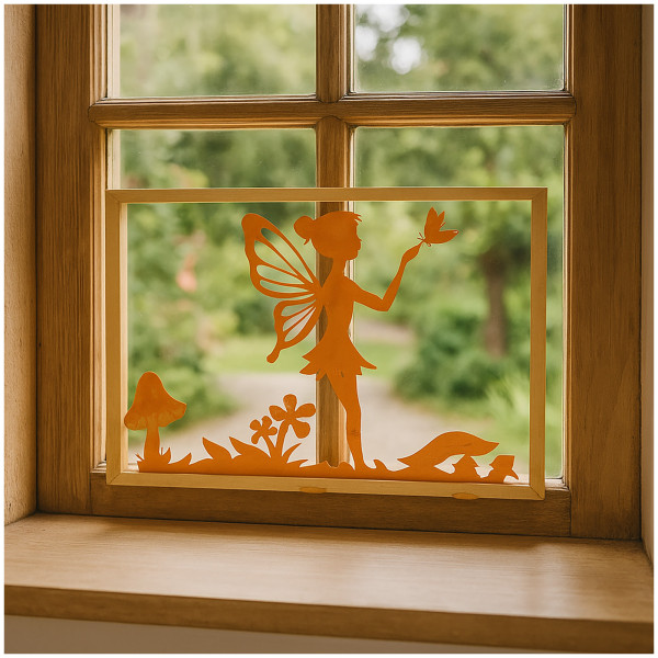 Fensterdeko Fairy