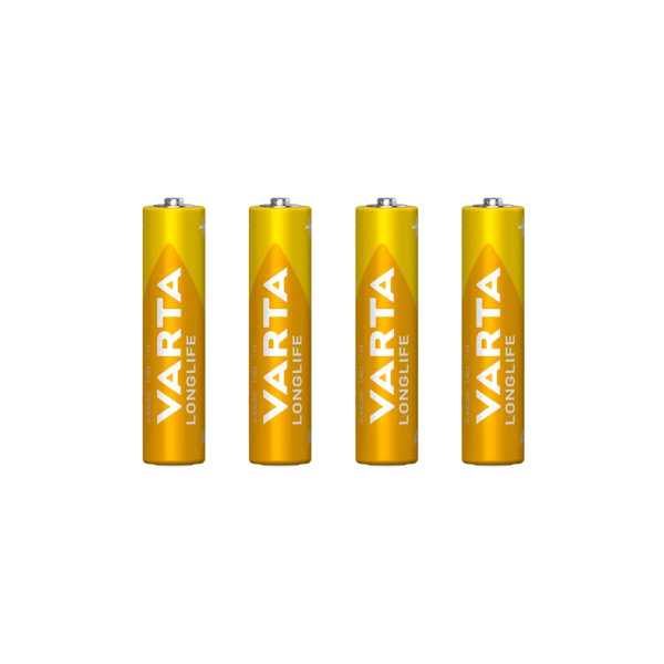 Varta 4xAAA Batterie Longlife