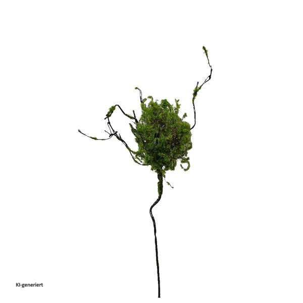 Strauch mit Vogelnest, Flora02, Kunstpflanze
