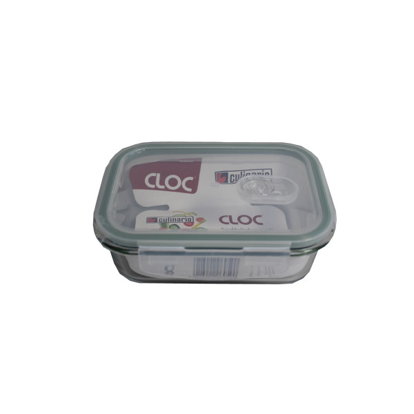 Glas-Frischhaltedose 620 ml, grün