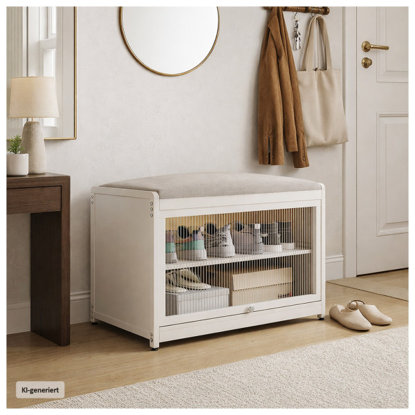 Schuhbank Pawel beige