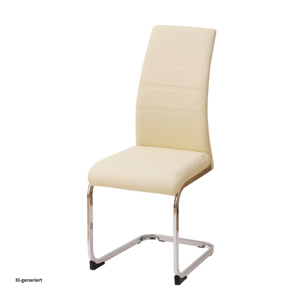 Schwingstuhl SallyC PU Beige