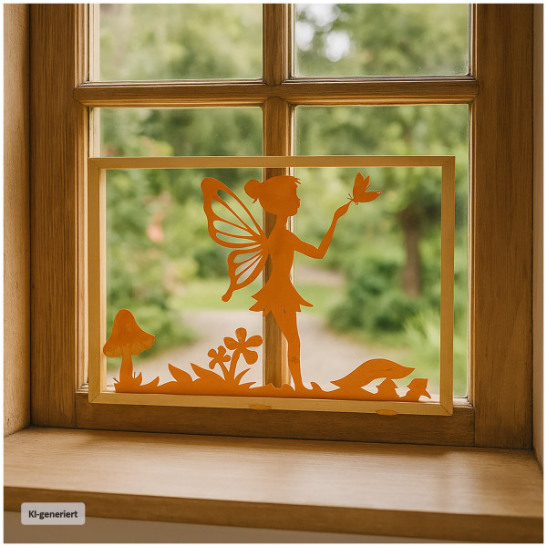 Fensterdeko Fairy