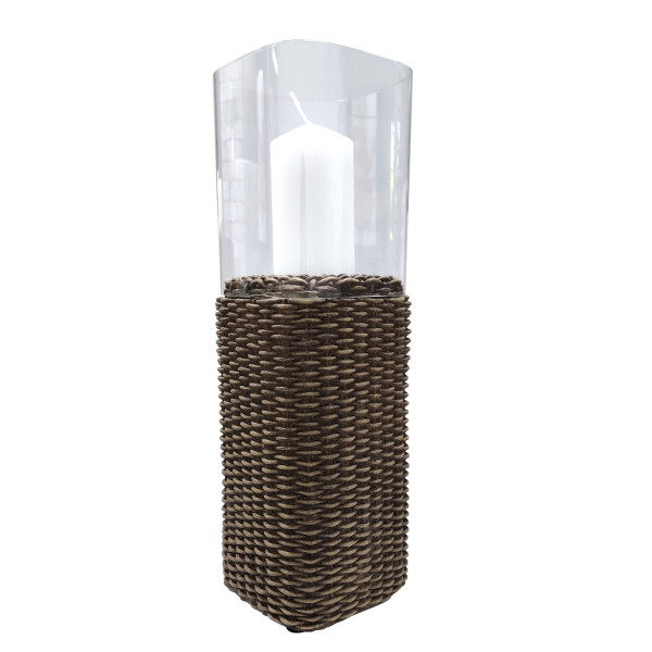 HTI-Line Rattan Teelichthalter