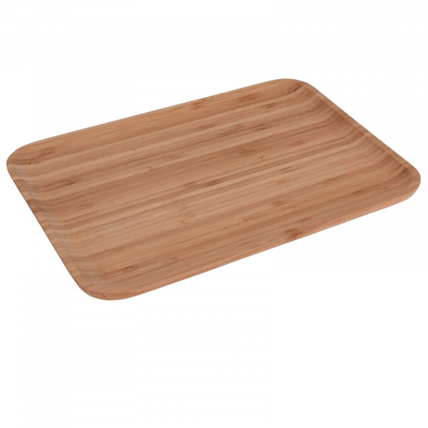 neuetischkultur Bambusholz Servierplatte rechteckig