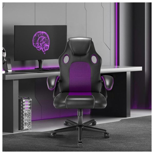 HTI-Living Daytona Lila Bürostuhl Eco