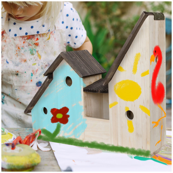 Vogelhotel Mina natur