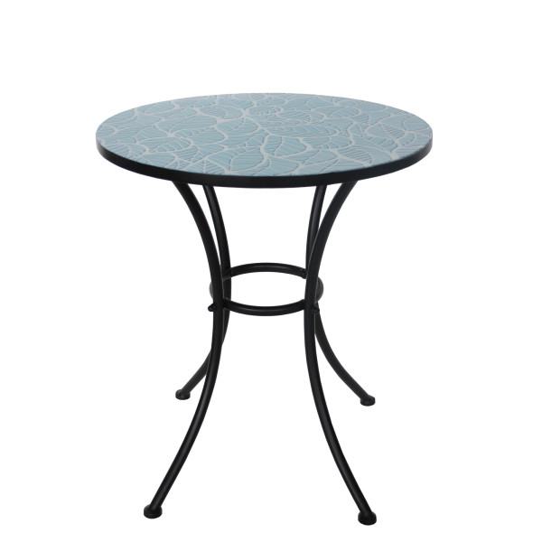 Gartentisch Celia "Blätter" Metall